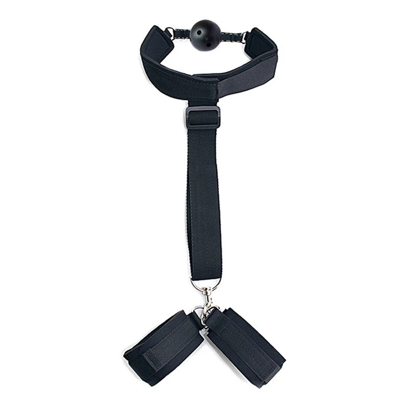 Sex Toys for Couples Erotic Sex Swing Soft Sex Furniture BDSM Fetish SM at the Back Bondage Handcuffs Kit Mouth Plug Adult Games