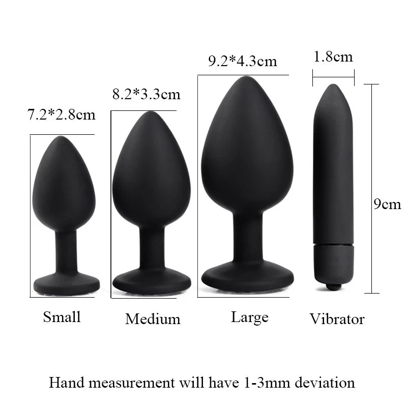 Mini Silicone Anal Bead Jelly Toys Skin Feeling Dildo Adult Sex Toys for Men Women Butt Plug Sex Products Anal Erotic Ball 18+