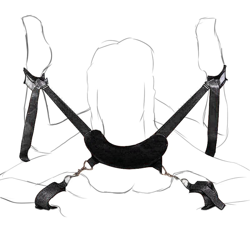 Sex Swing Adult Games Sex Toys for Couples Erotic Open Leg BDSM Bondage Restraints Nylon Chastity Ankle Handcuffs Kit Sex Shop