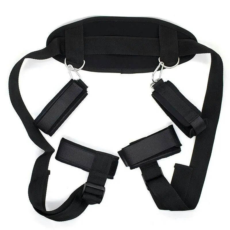 Sex Swing Adult Games Sex Toys for Couples Erotic Open Leg BDSM Bondage Restraints Nylon Chastity Ankle Handcuffs Kit Sex Shop