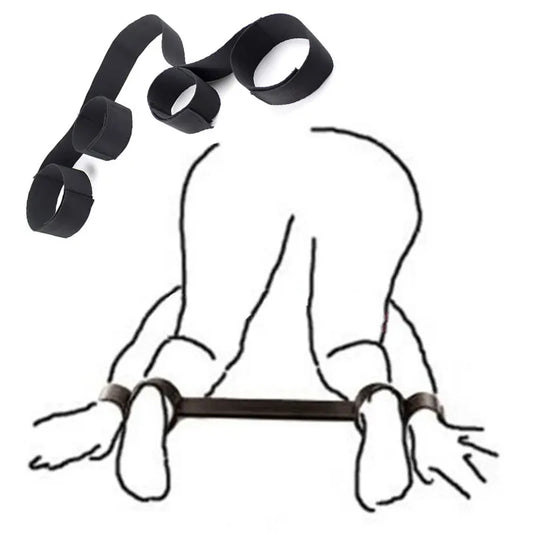 Sex Swing Adult Games Sex Toys for Couples Erotic Open Leg BDSM Bondage Restraints Nylon Chastity Ankle Handcuffs Kit Sex Shop
