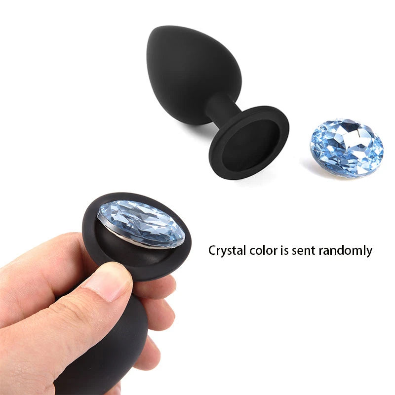 Mini Silicone Anal Bead Jelly Toys Skin Feeling Dildo Adult Sex Toys for Men Women Butt Plug Sex Products Anal Erotic Ball 18+
