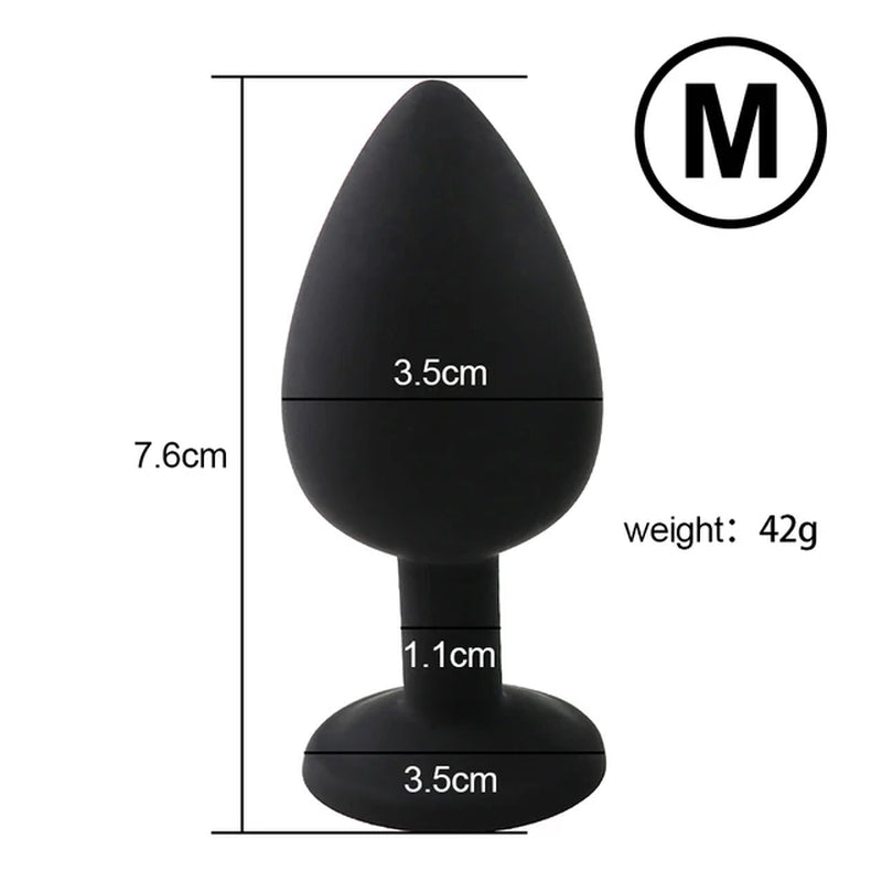 Mini Silicone Anal Bead Jelly Toys Skin Feeling Dildo Adult Sex Toys for Men Women Butt Plug Sex Products Anal Erotic Ball 18+