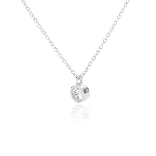 Stainless Steel Necklace for Women Tree of Life round Pendant Necklace Crystal Rhinestone Collar Jewelry Gift Bijoux Femme