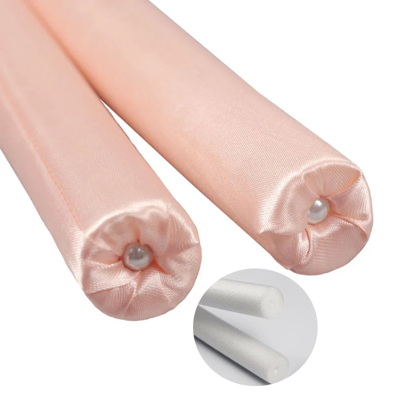 Heatless Hair Curlers Overnight Curling Iron Headband Lazy Curler Silk Hair Curler No Heat Long Short Hair Boucleur Cheveux