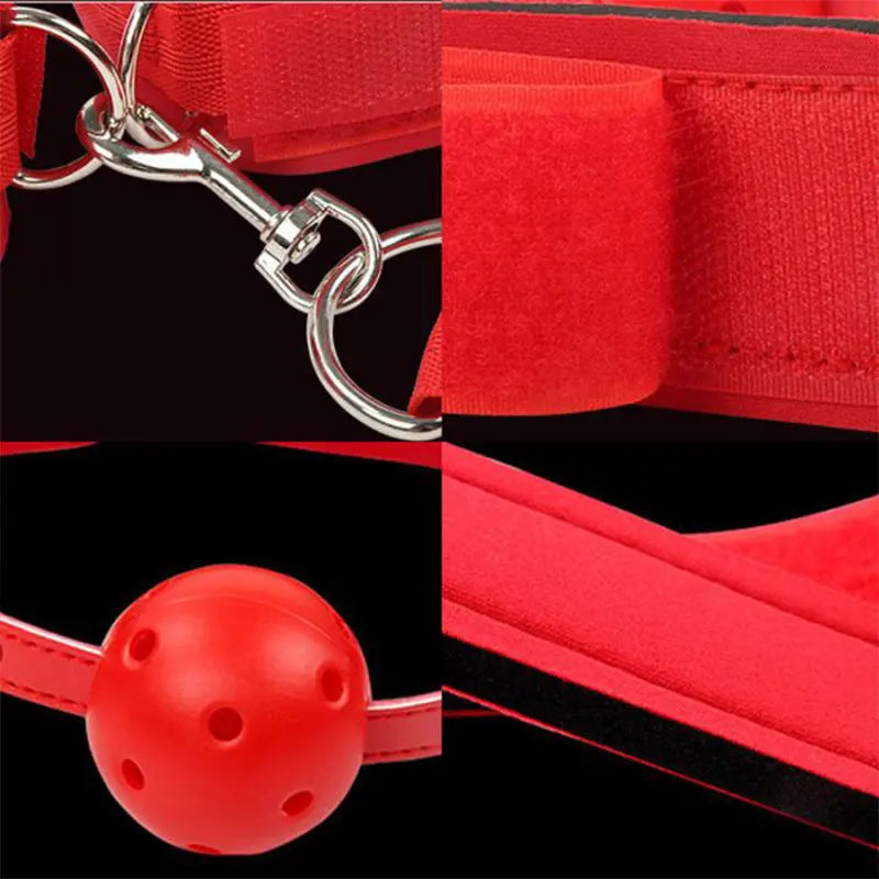 Sex Toys for Couples Erotic Sex Swing Soft Sex Furniture BDSM Fetish SM at the Back Bondage Handcuffs Kit Mouth Plug Adult Games