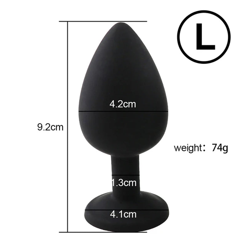 Mini Silicone Anal Bead Jelly Toys Skin Feeling Dildo Adult Sex Toys for Men Women Butt Plug Sex Products Anal Erotic Ball 18+