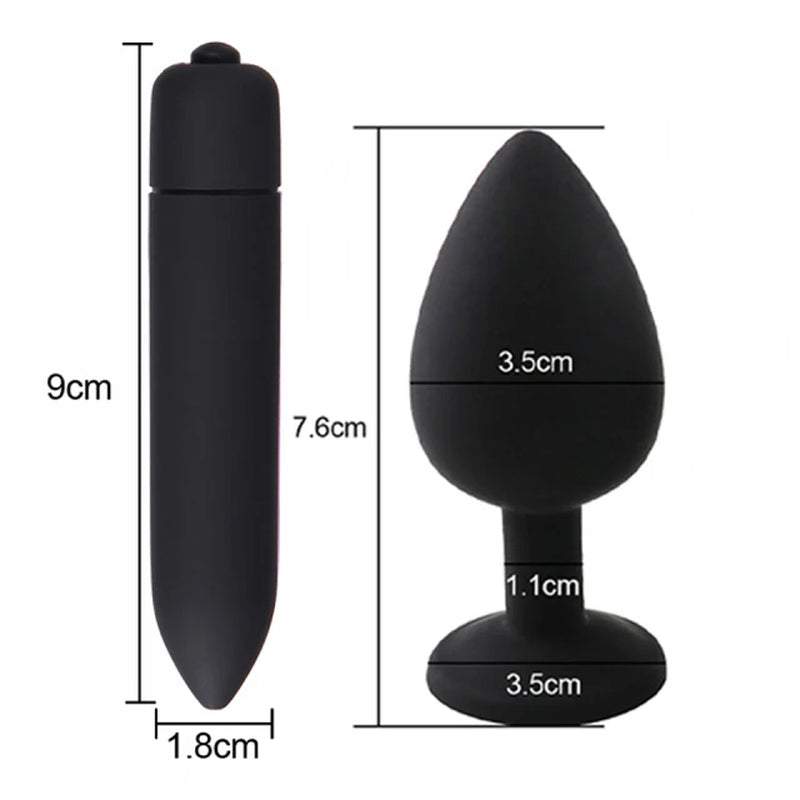 Mini Silicone Anal Bead Jelly Toys Skin Feeling Dildo Adult Sex Toys for Men Women Butt Plug Sex Products Anal Erotic Ball 18+