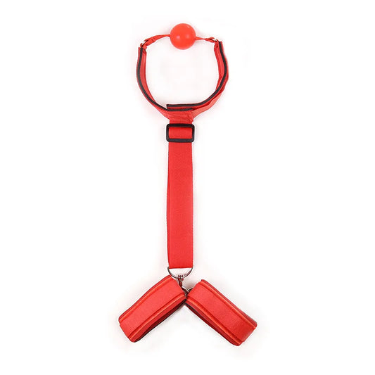 Sex Toys for Couples Erotic Sex Swing Soft Sex Furniture BDSM Fetish SM at the Back Bondage Handcuffs Kit Mouth Plug Adult Games
